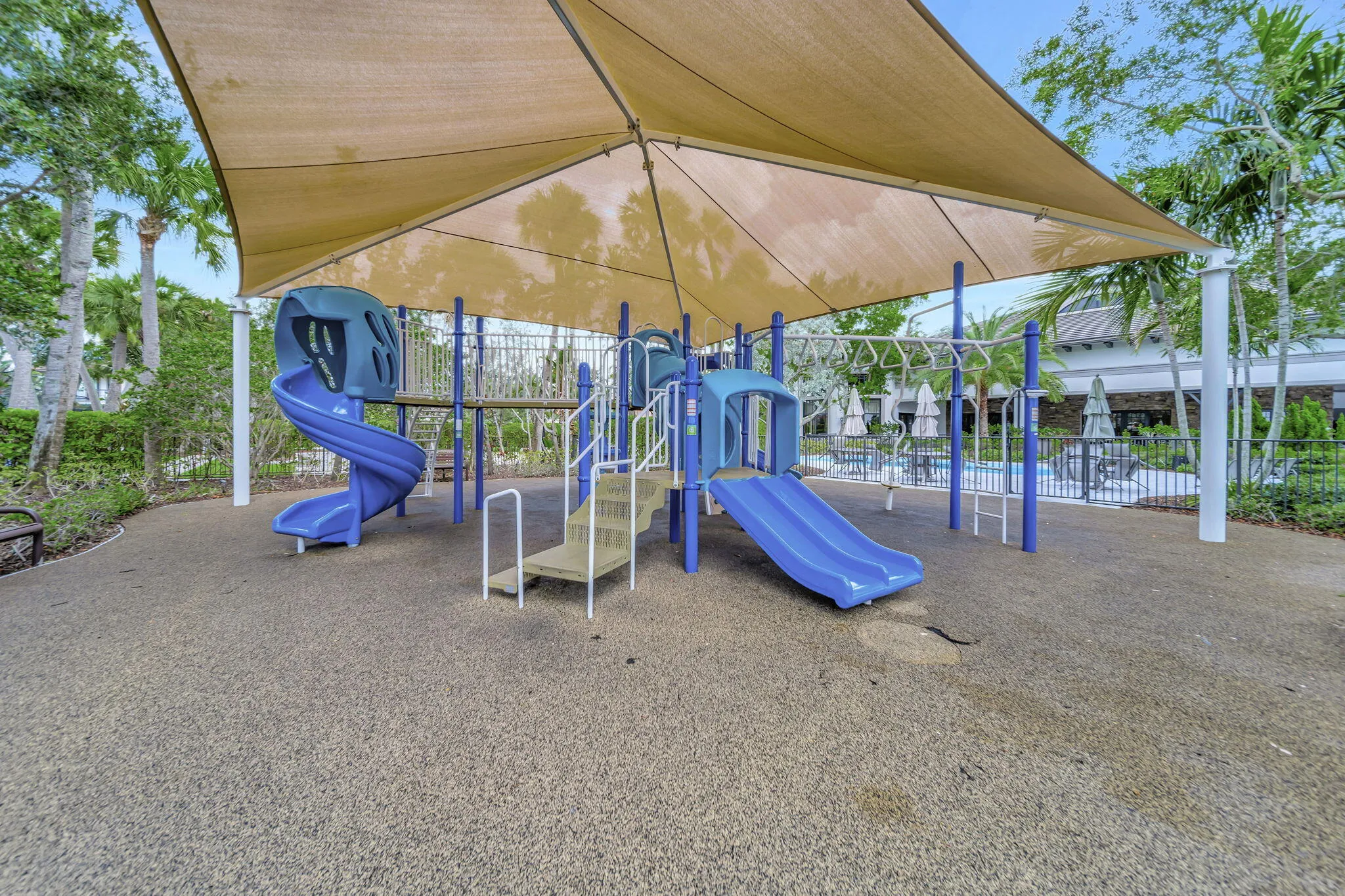 SHADED kids play area
