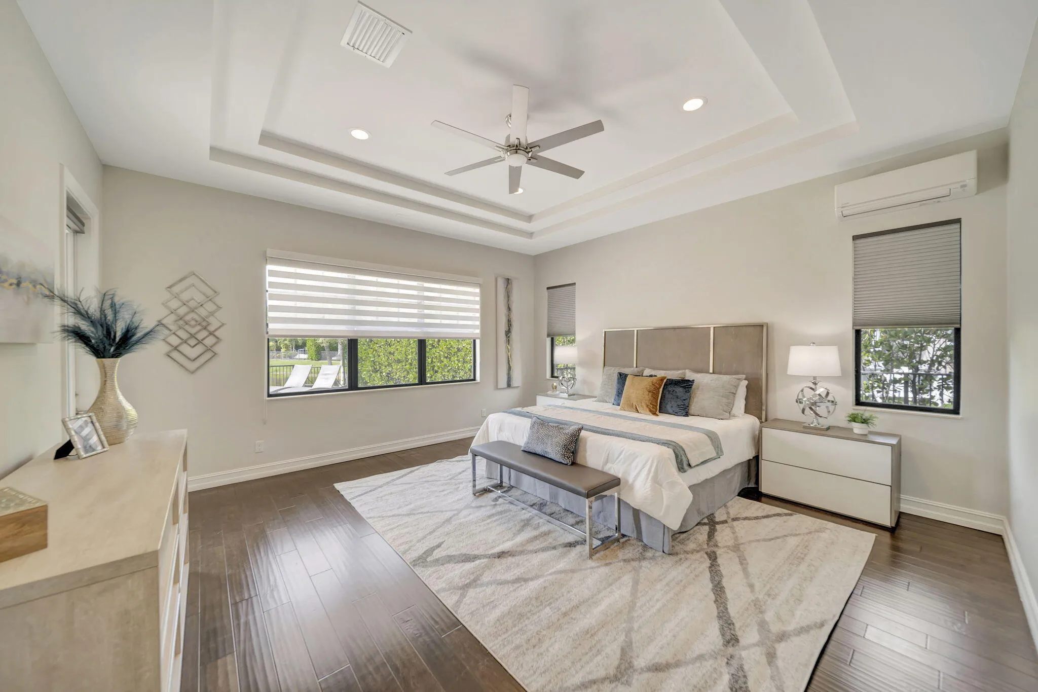 Primary Bedroom - with cabana door to POOL