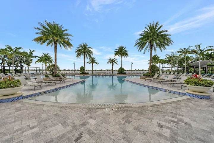 You walk right into the BEACH pool