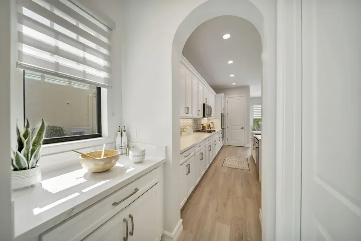 Extra pantry area with separate ADDITIONAL pantry closet (with built -ins)
