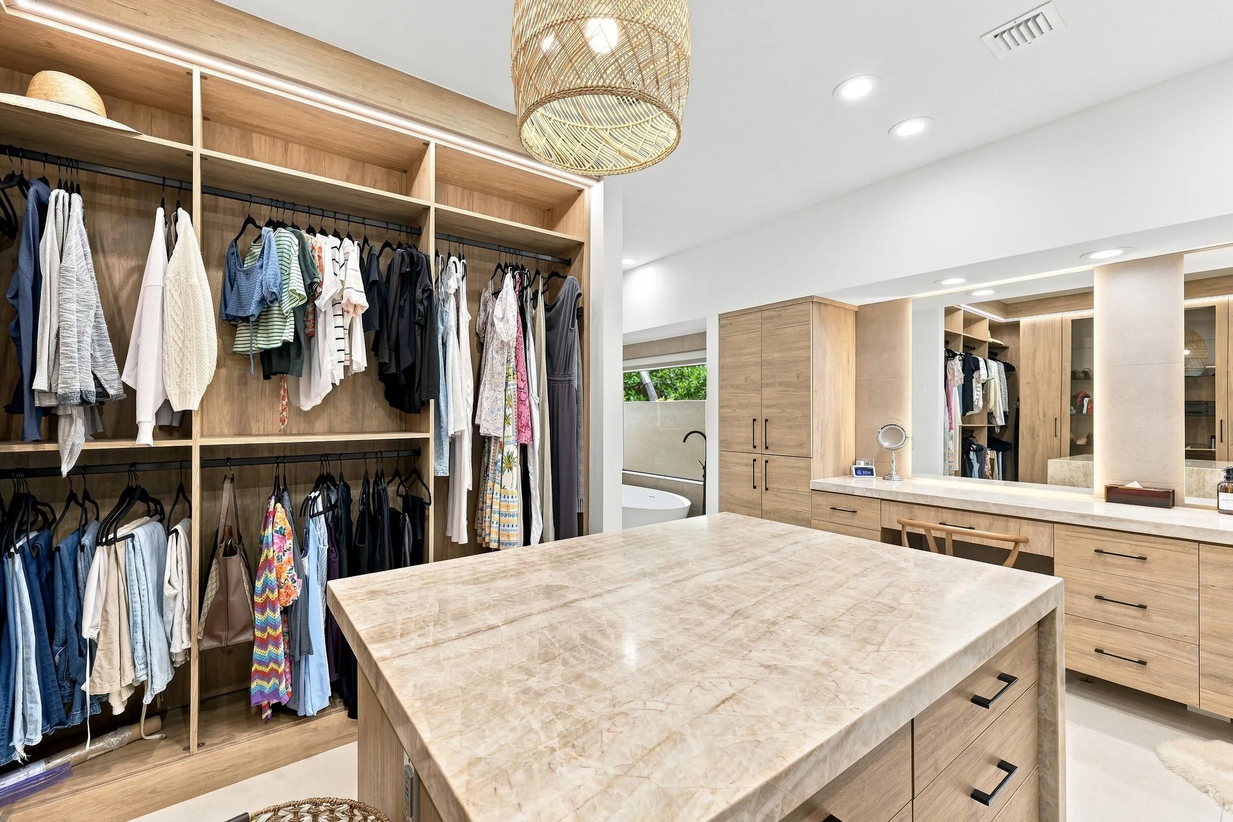 primary closet