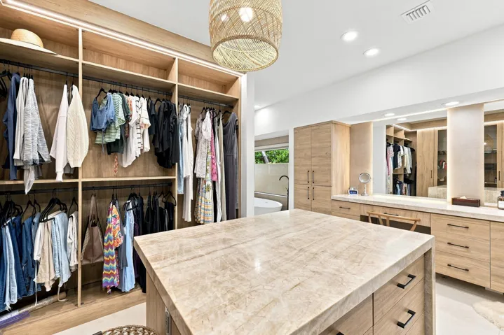 primary closet