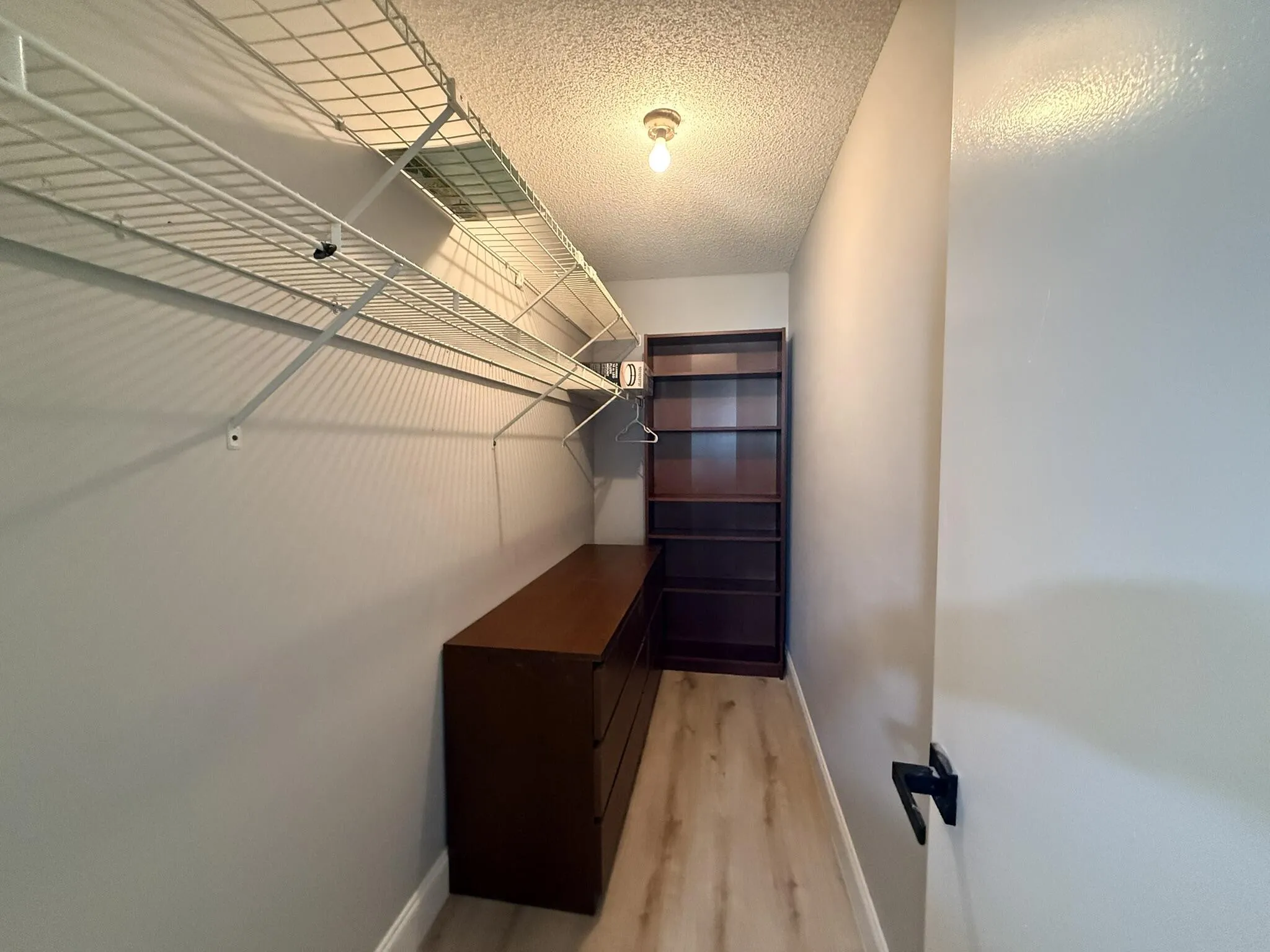 Master walk in closet