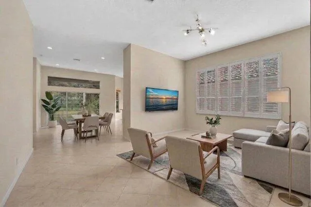 Family Room Virtual Staged