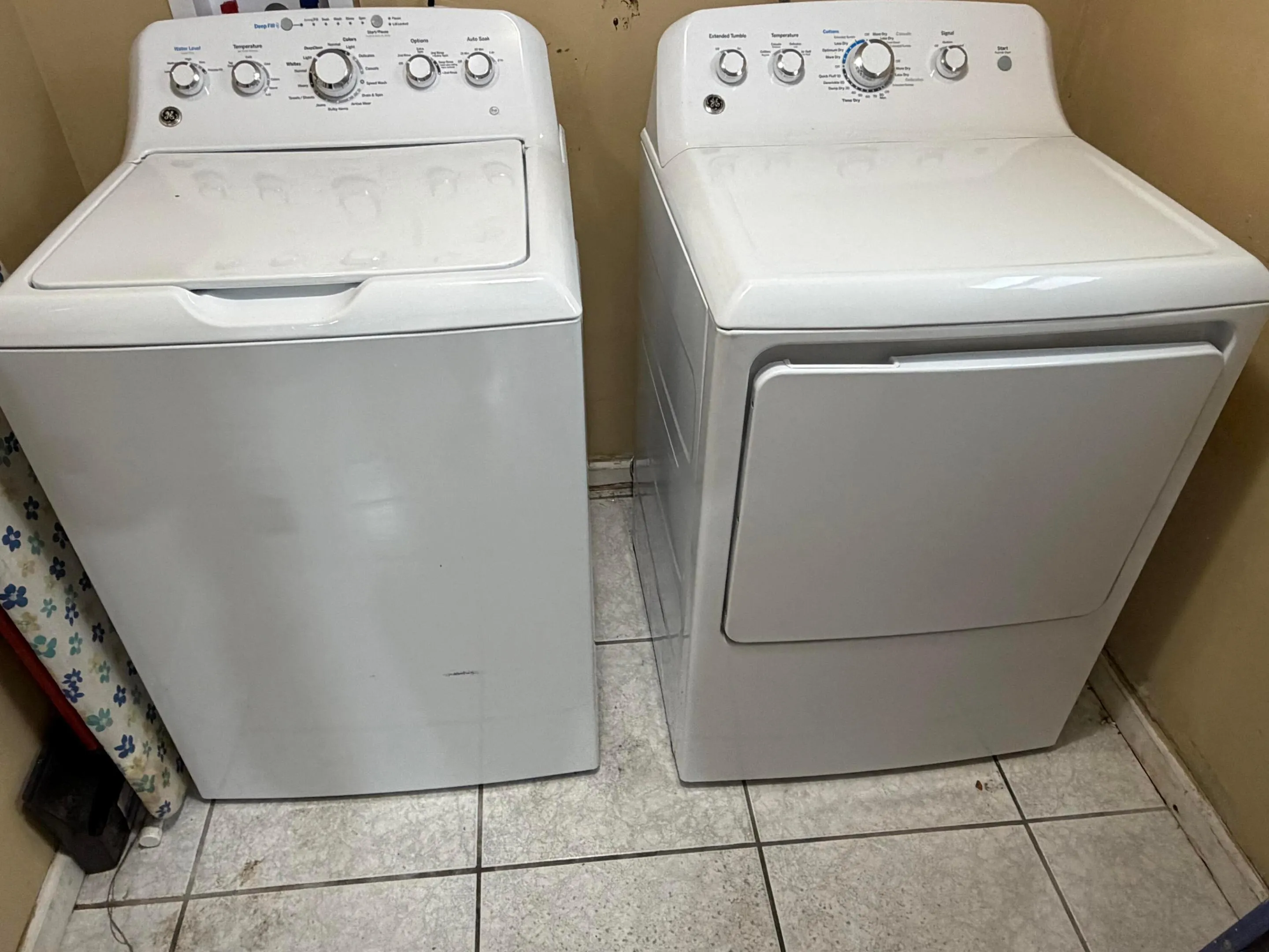 Washer and Dryer