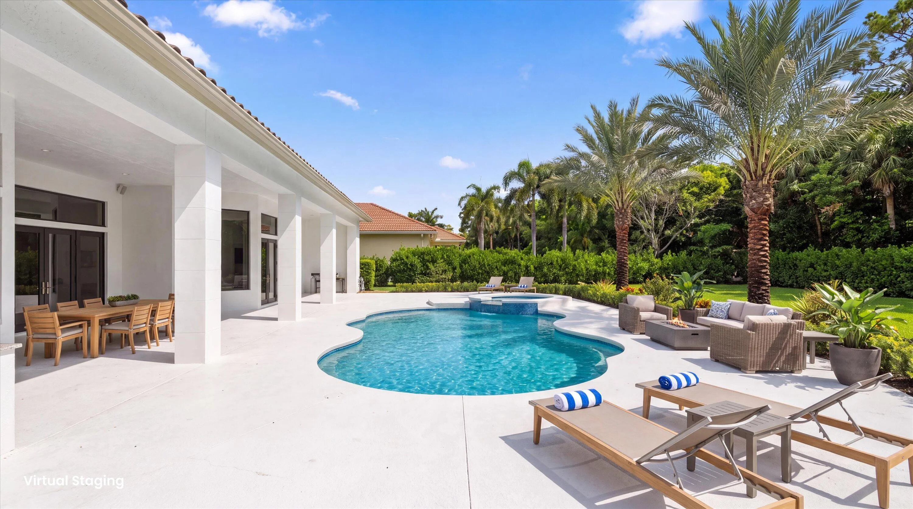 Patio-Virtual Staging