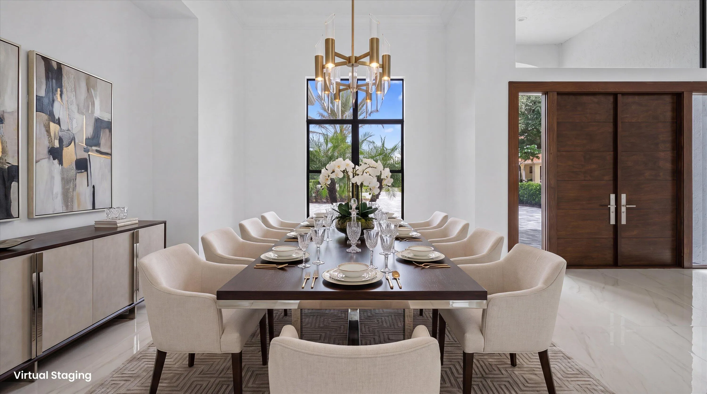 Dining Room-Virtual Staging