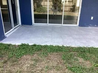 patio floor