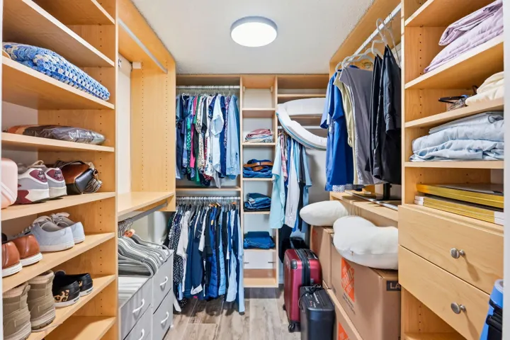 Primary Walk In Closet