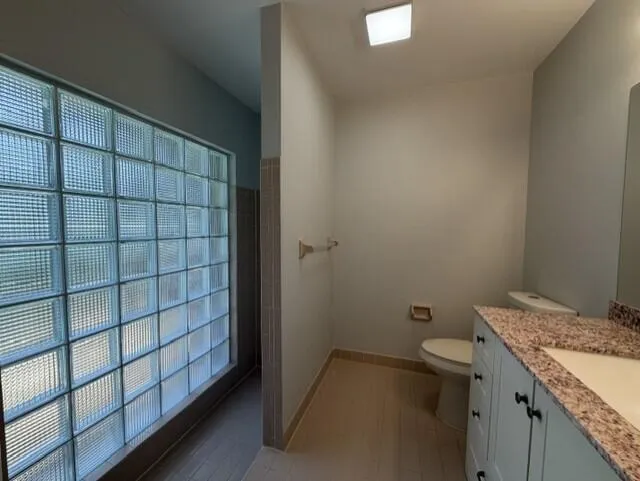 PRIMARY BATHROOM WITH WALK IN SHOWER
