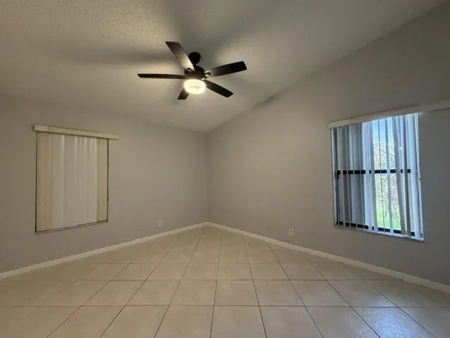SECOND BEDROOM WITH VAULTED CEILING