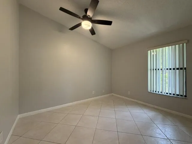 THIRD BEDROOM WITH VAULTED CEILING