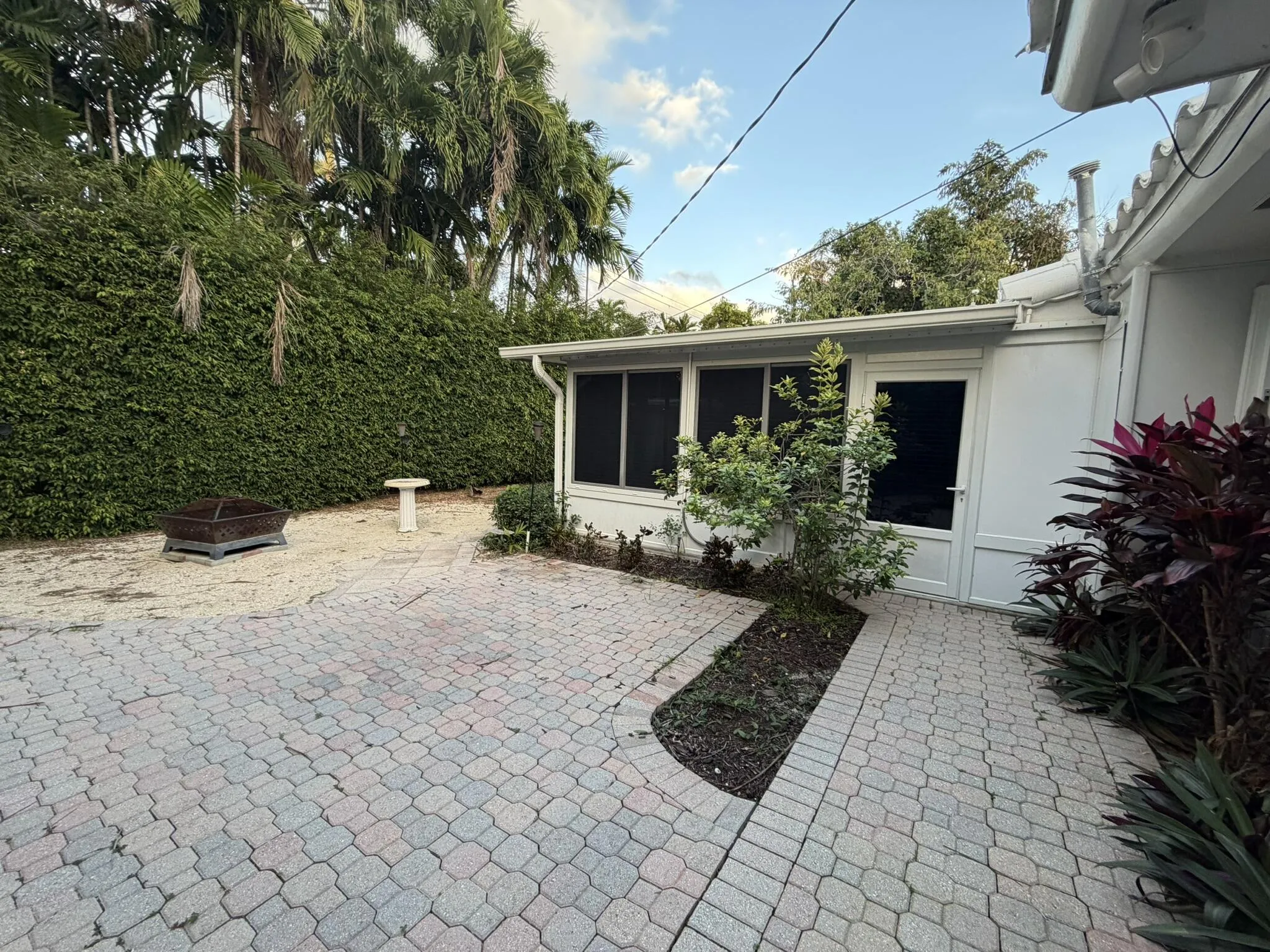 East Side of the House