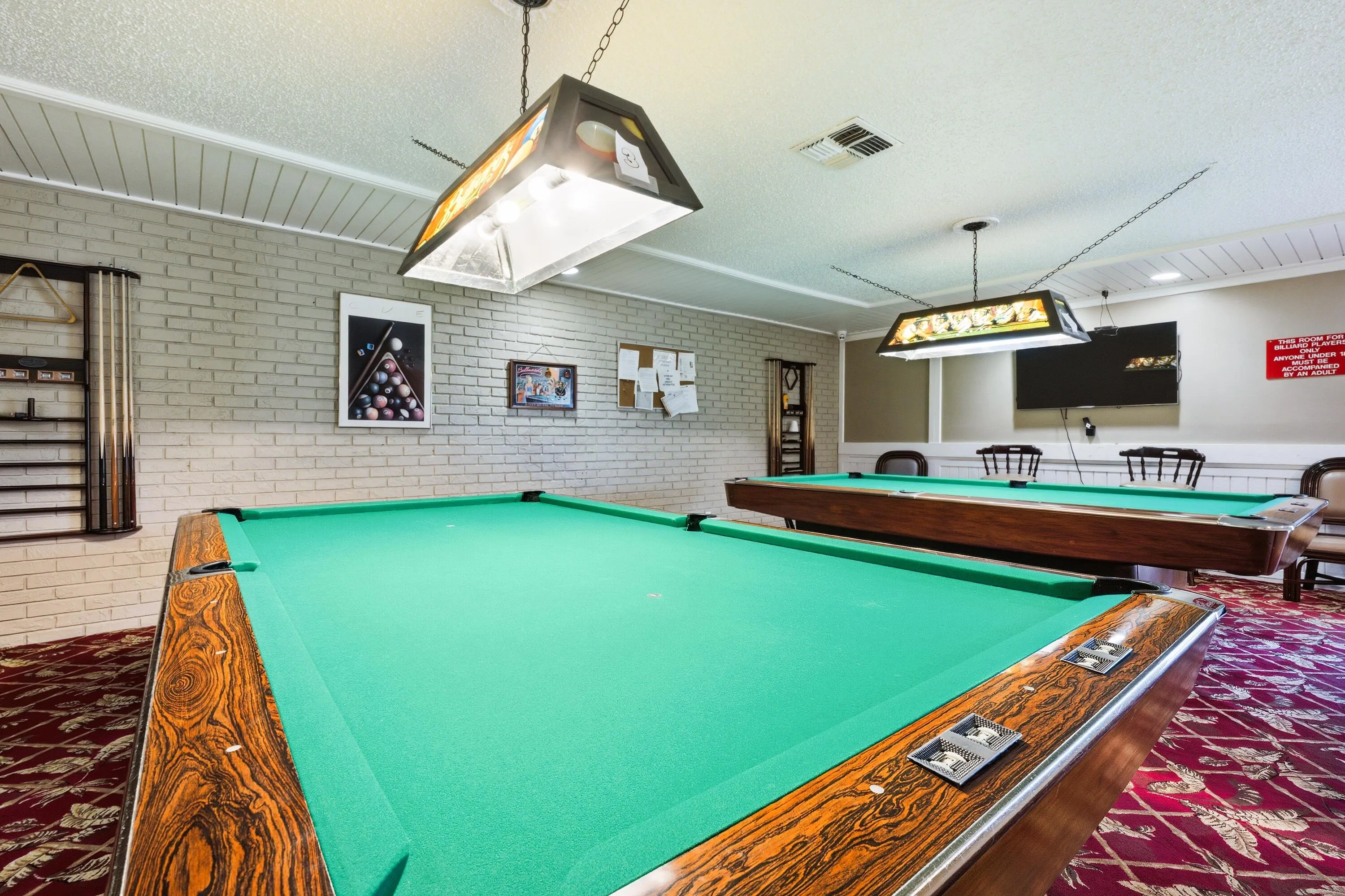Clubhouse billiards