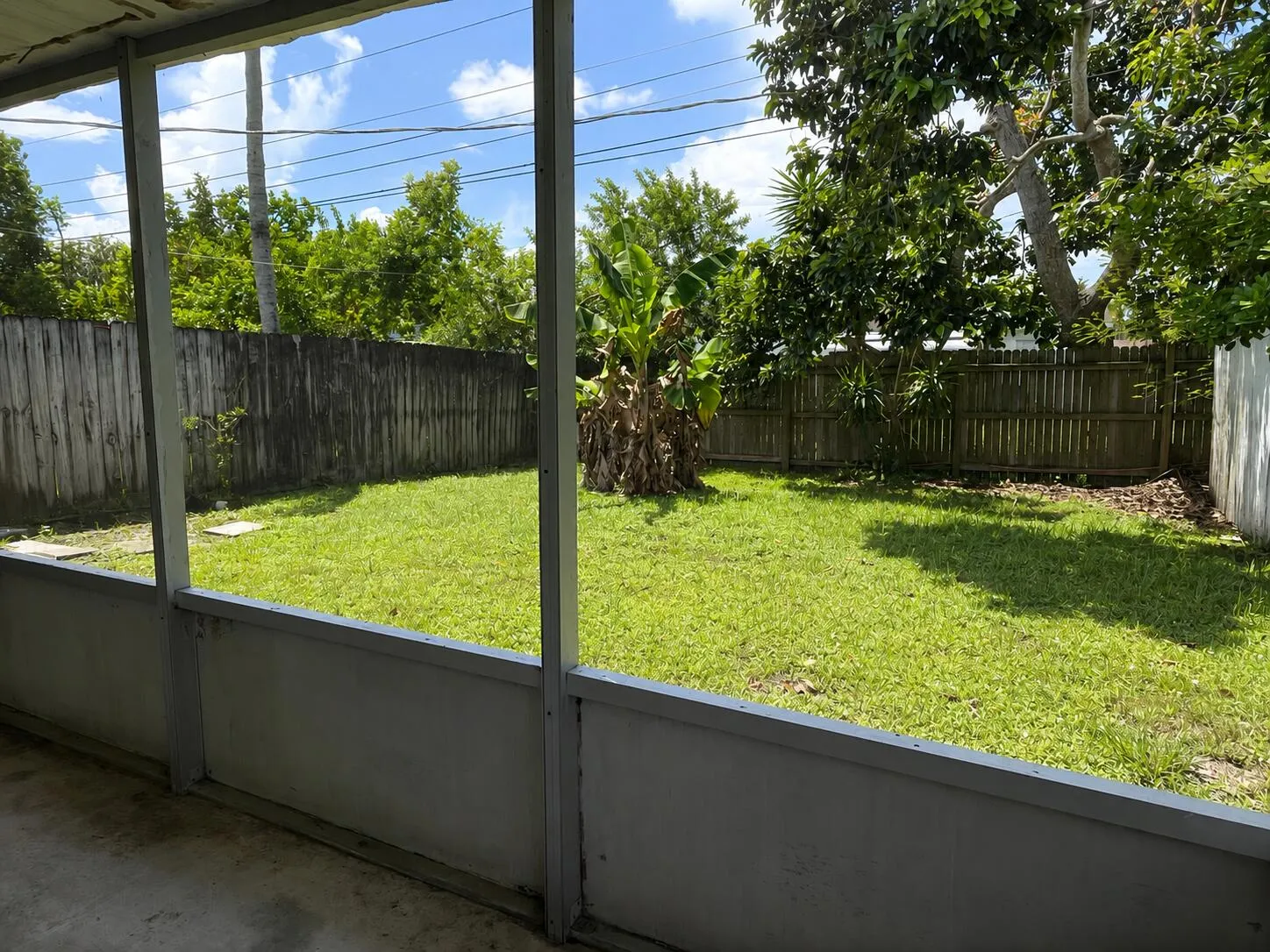 Screened Patio