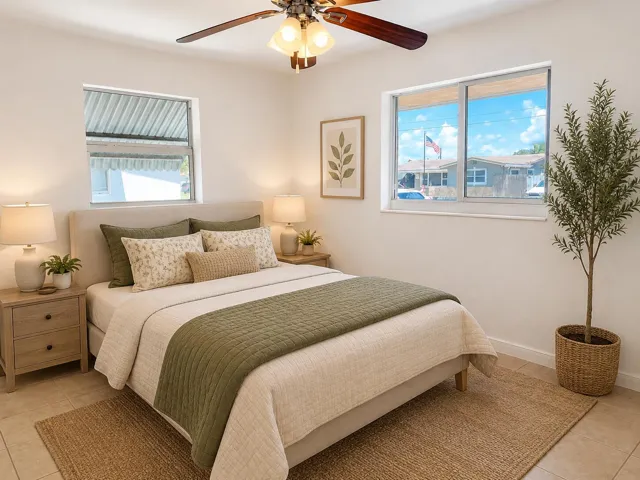 Master Bedroom Virtually Staged