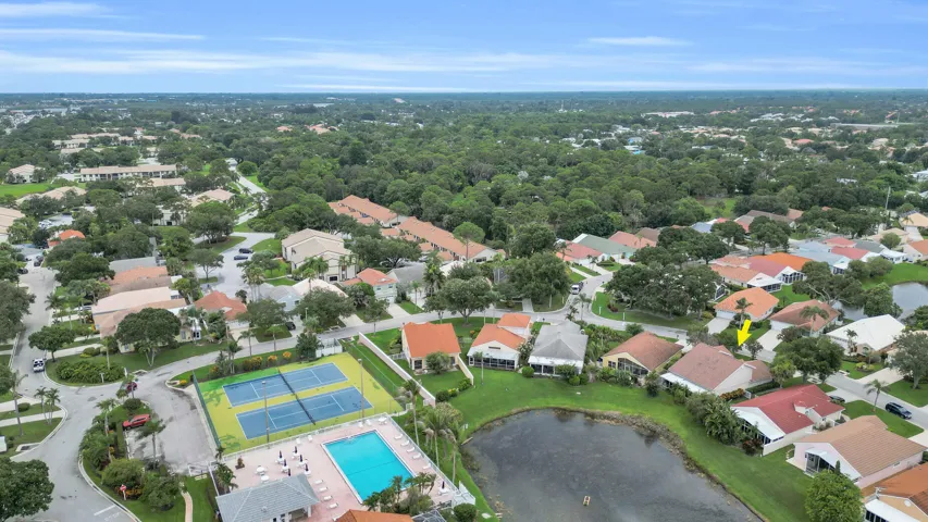 Aerial Neighboorhood View