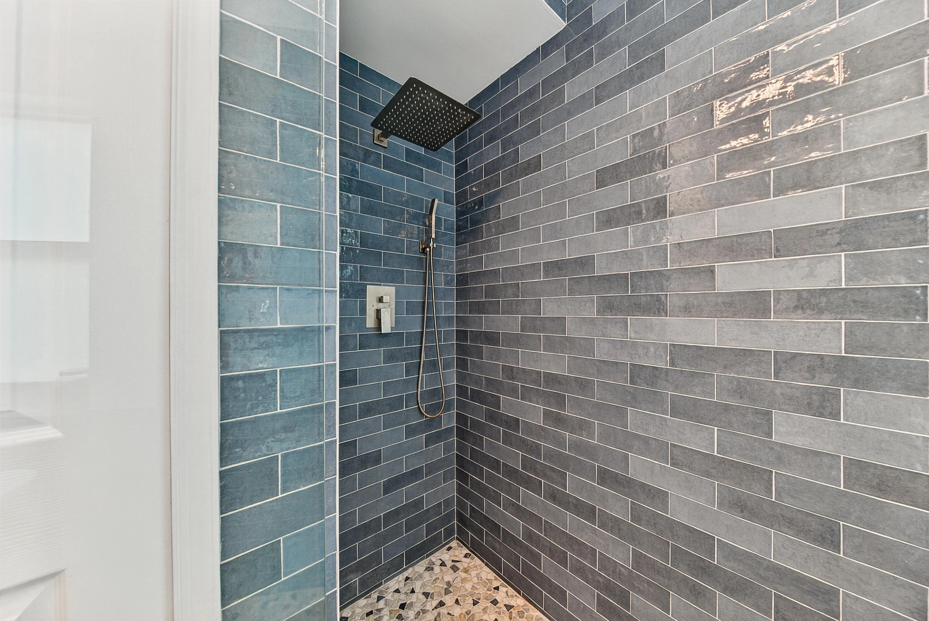Oversized separate shower