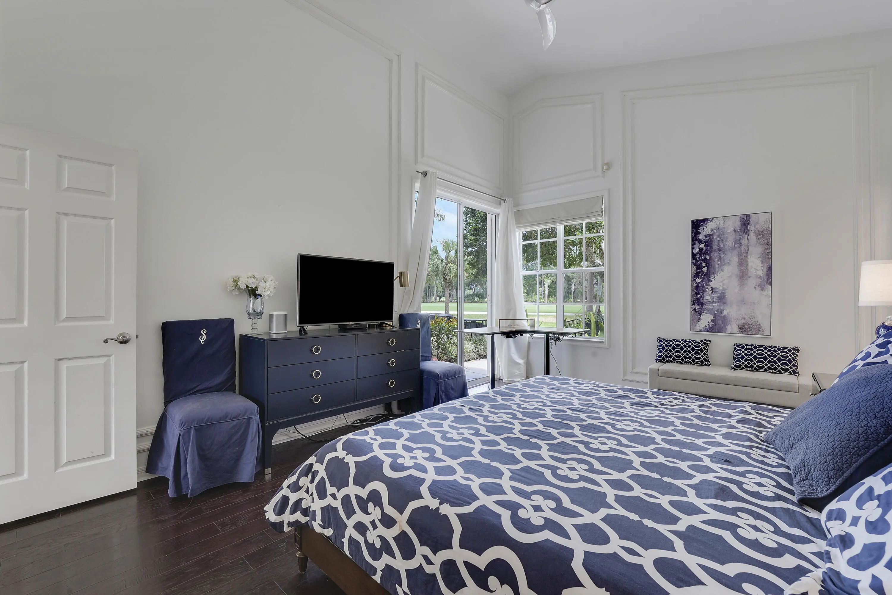 Master Suite with Patio Access