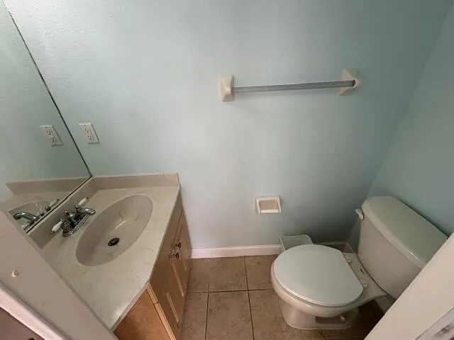 half bath by pool