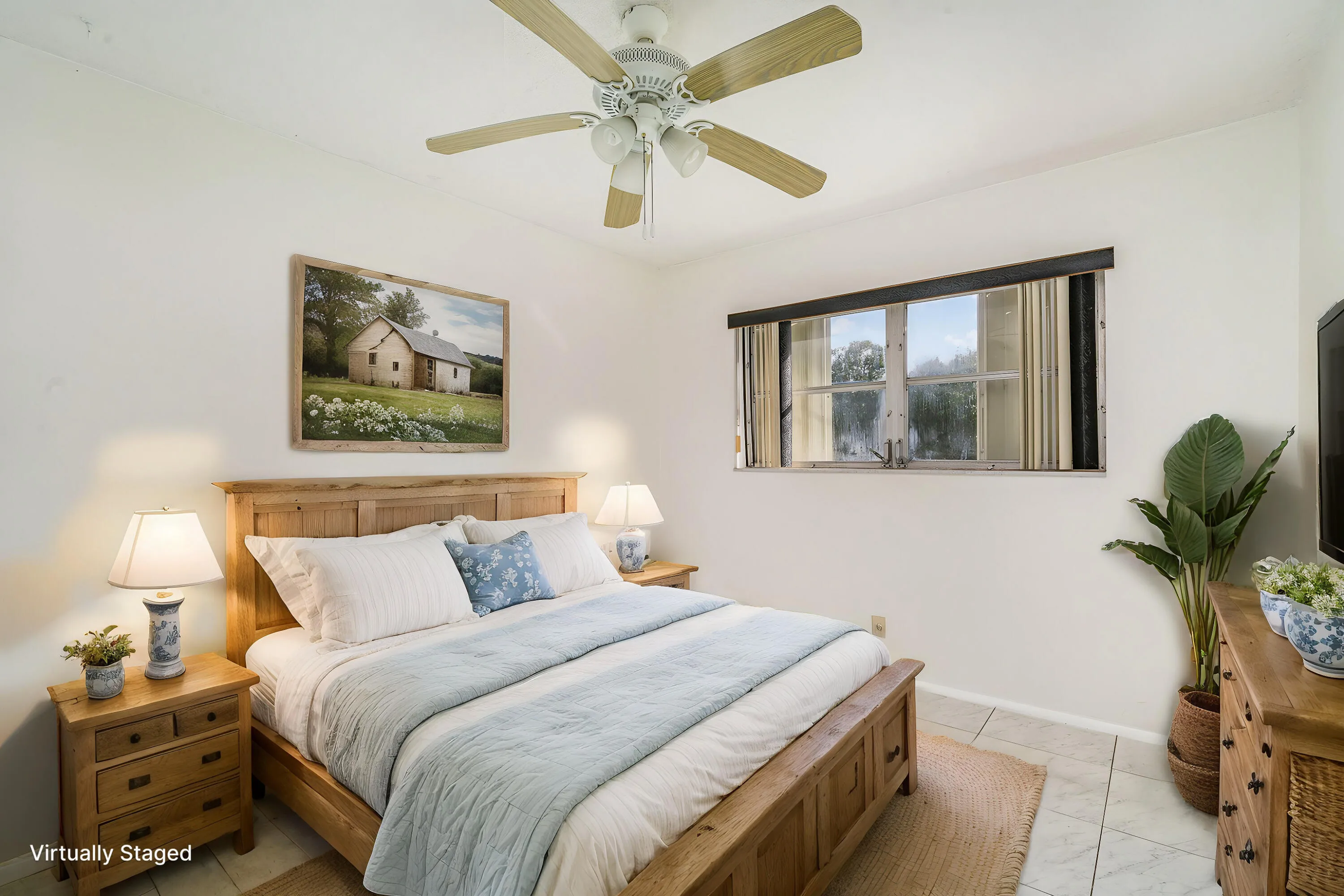 Bedroom 2 - Virtually Staged