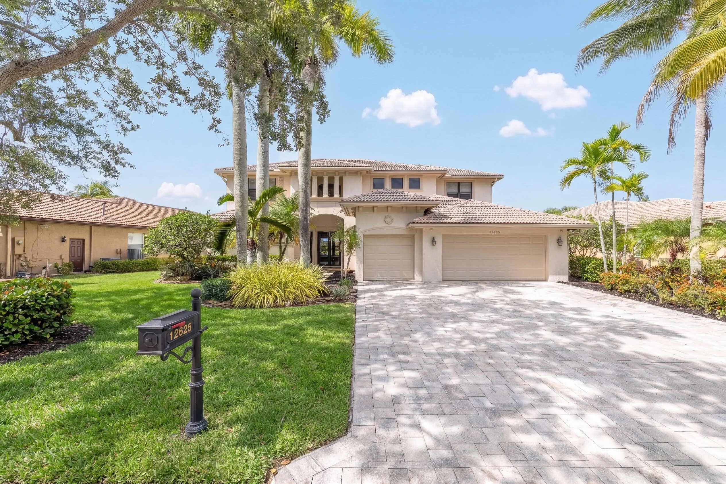 Magnificent Mediterranean Inspired waterfront Estate home with 6 Bedrooms and 5 Updated Bathrooms