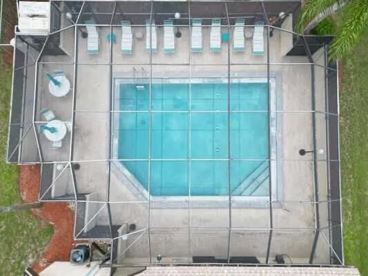 pool aerial