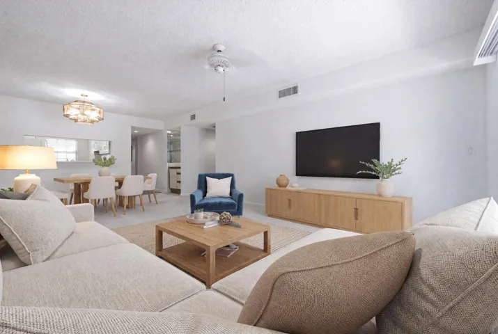 VIRTUAL STAGED LIVING ROOM