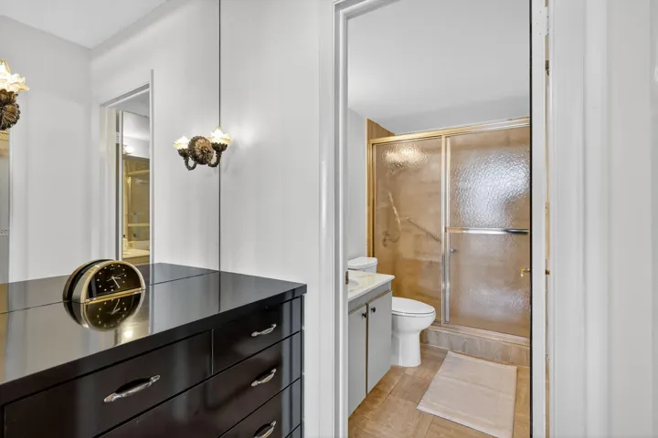 dressing area