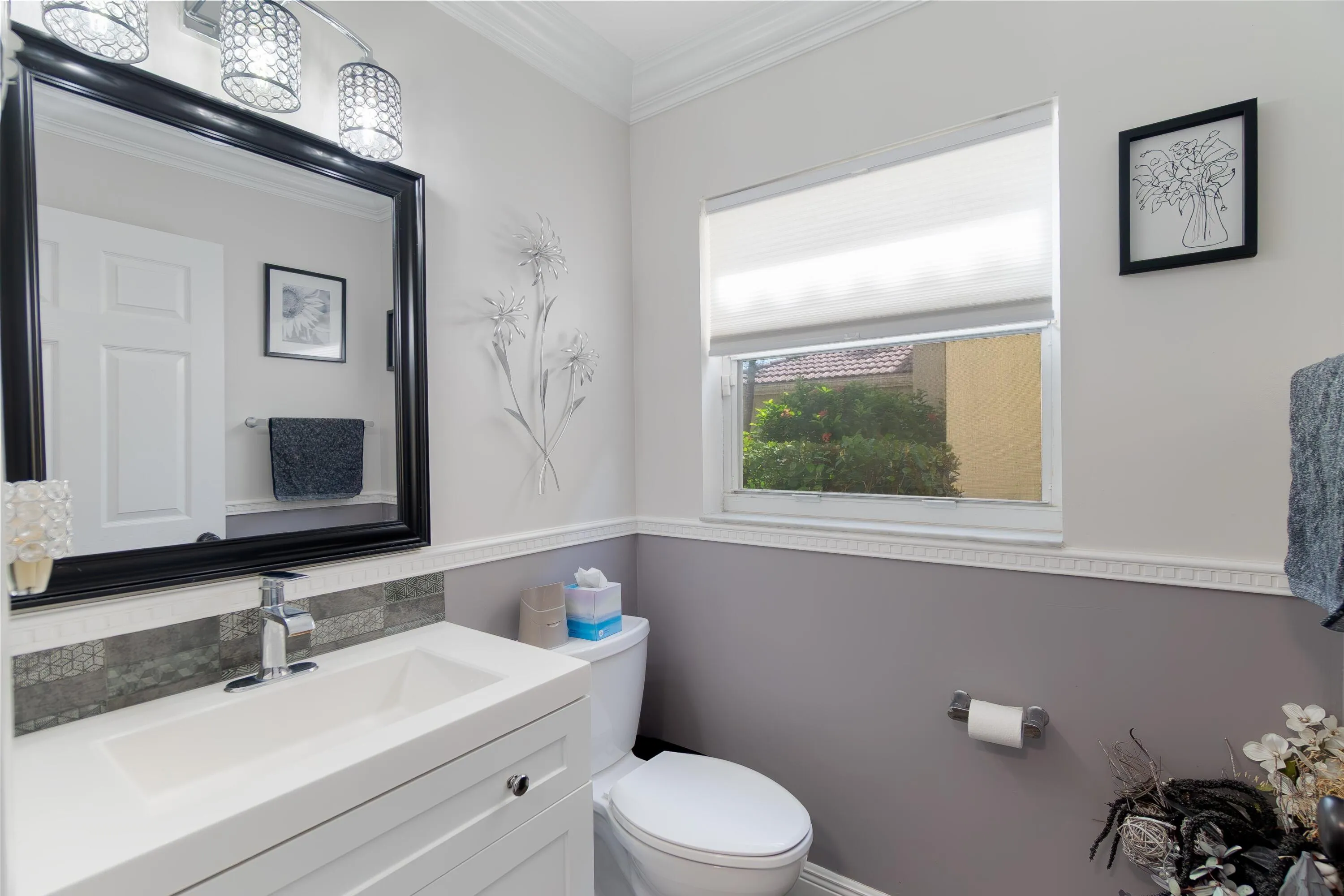 First Floor Powder Room (1/2 Bath)