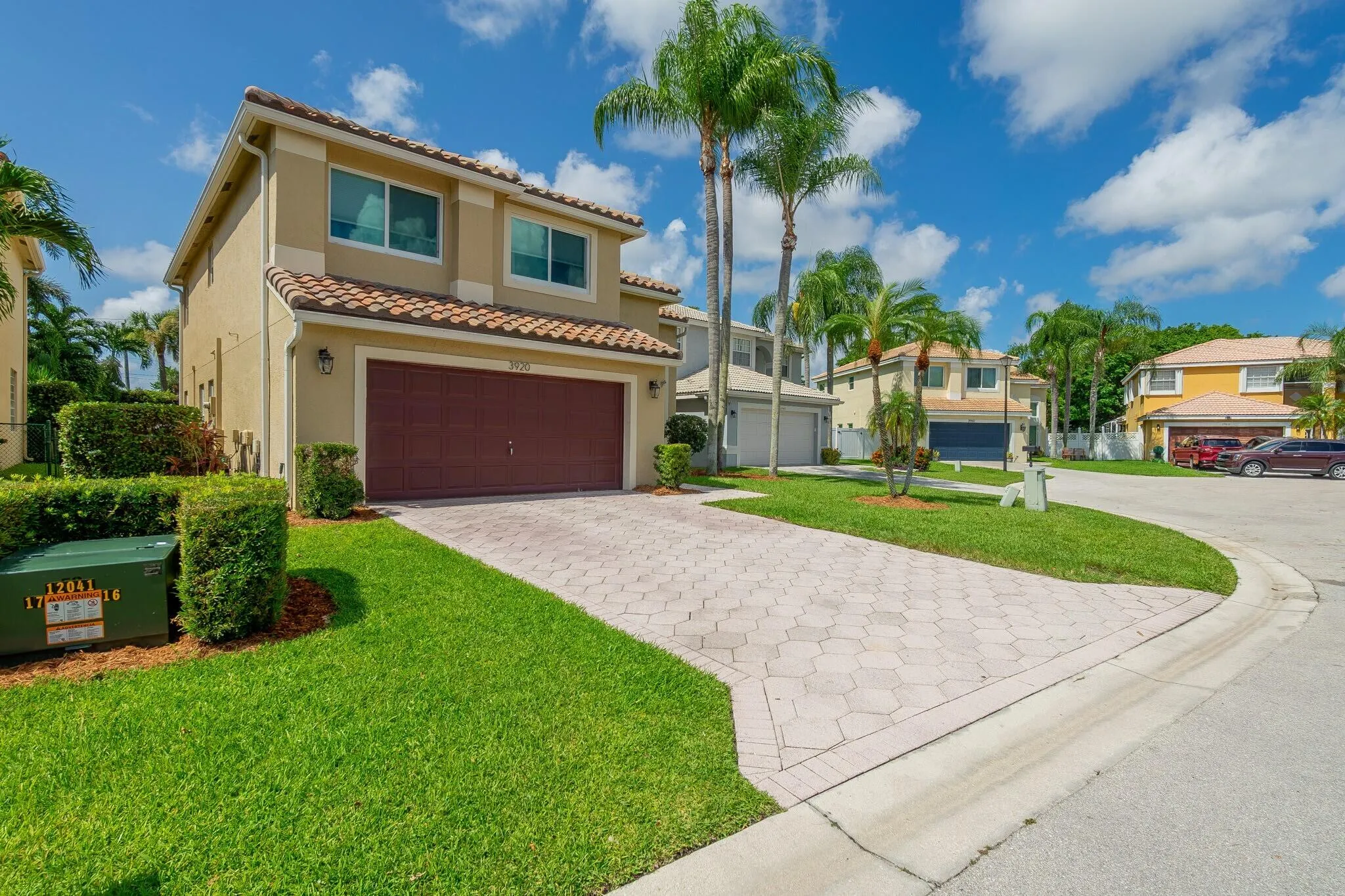 Front driveway