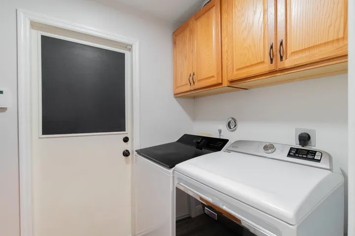 First floor laundry room