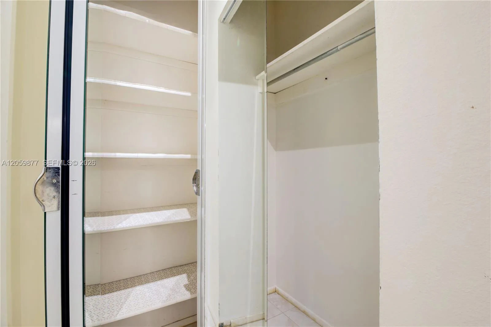 6 closets in the unit