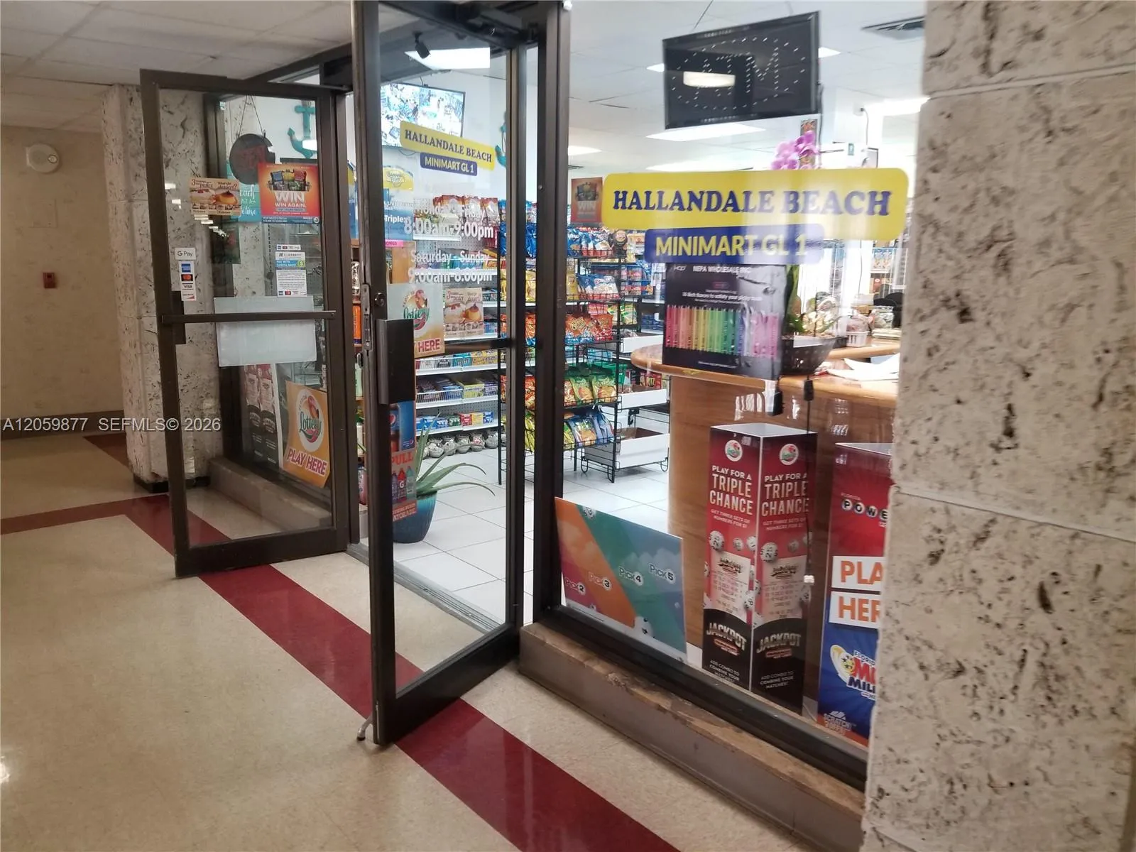 Mini marts on the oceanside and bayside too.