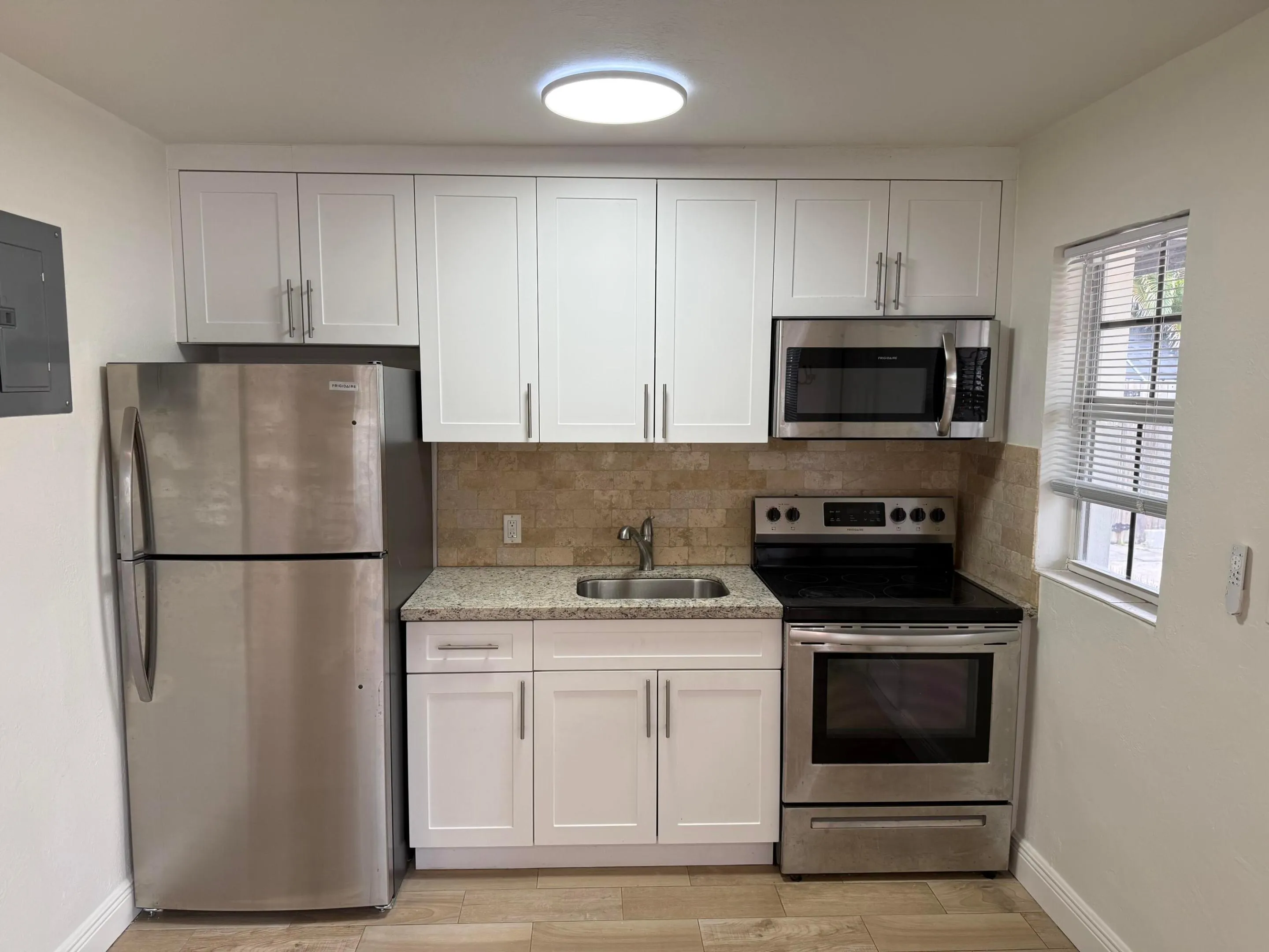 Updated clean kitchen