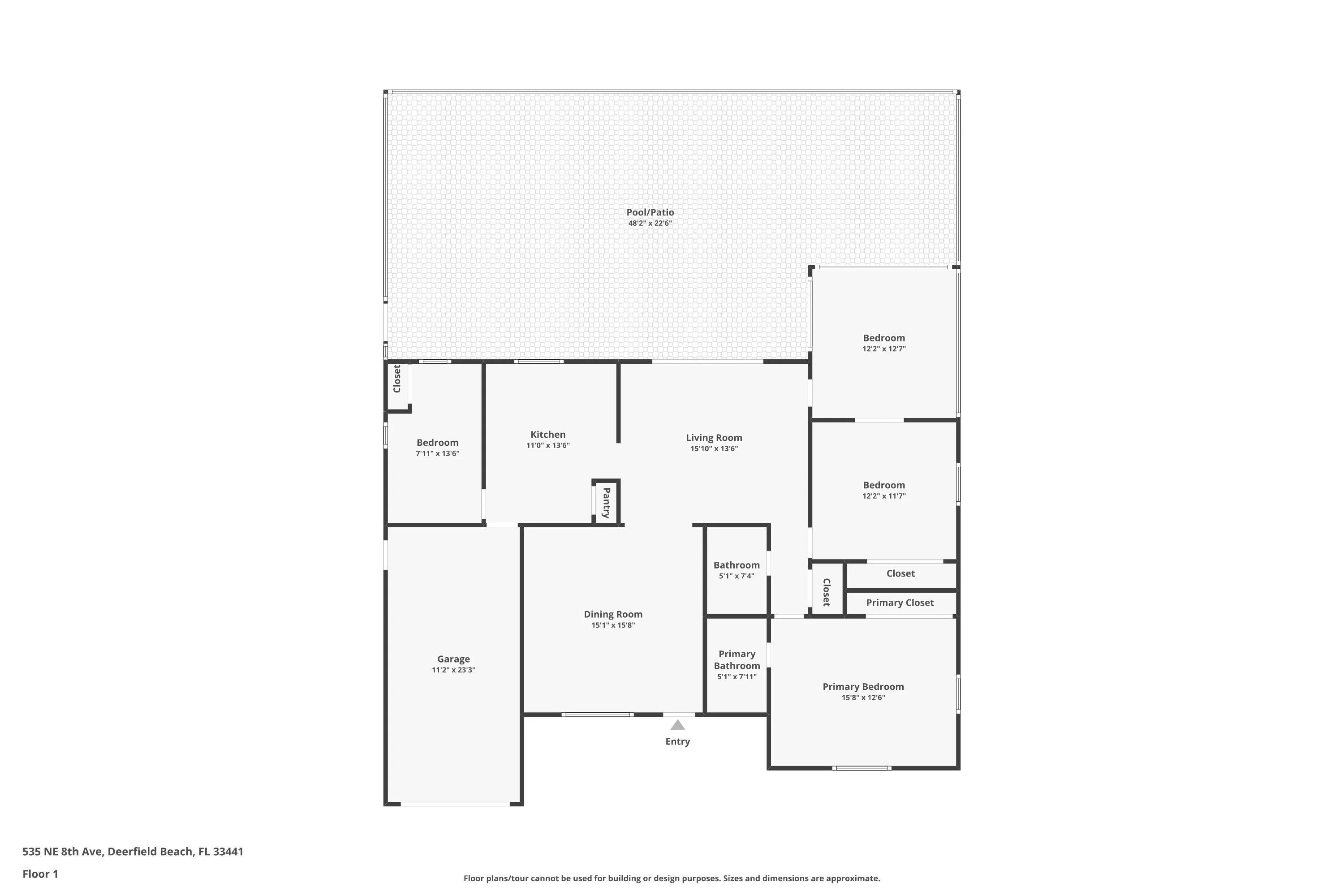535 NE 8th Ave - Floor Plan