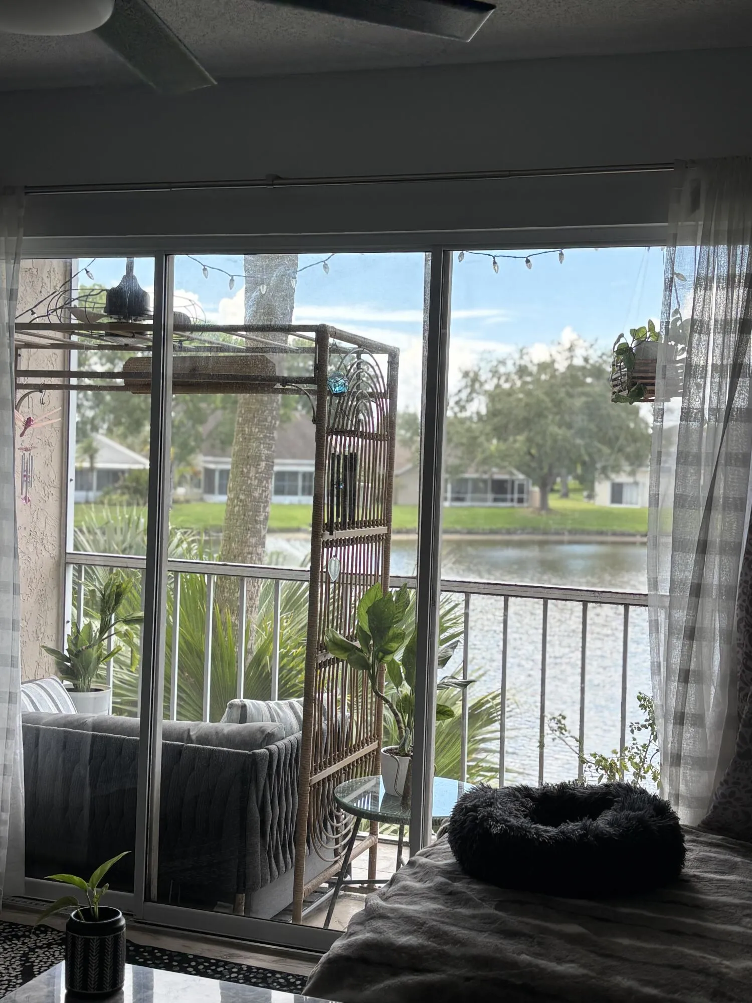Screened patio