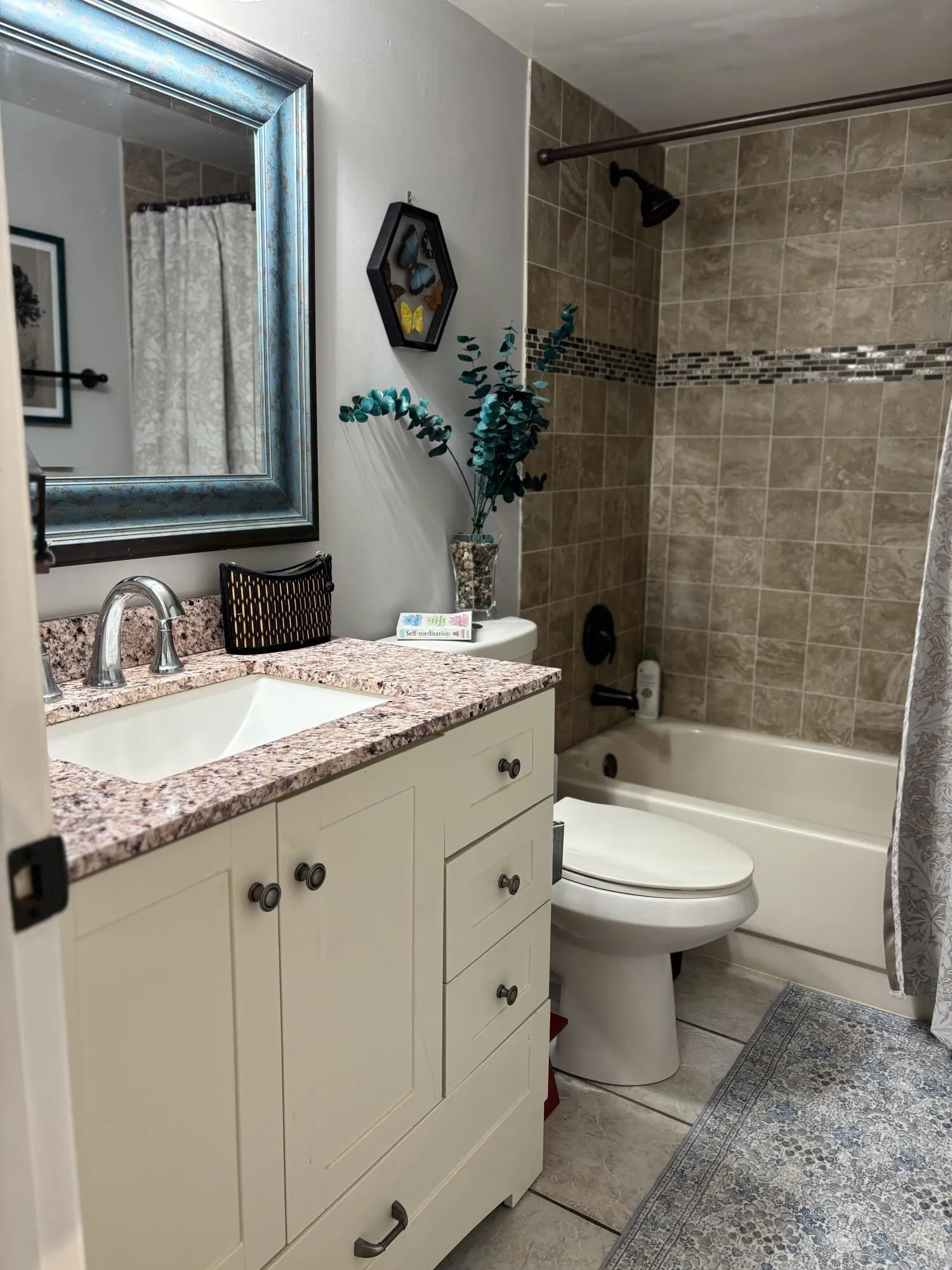 Updated bathrooms