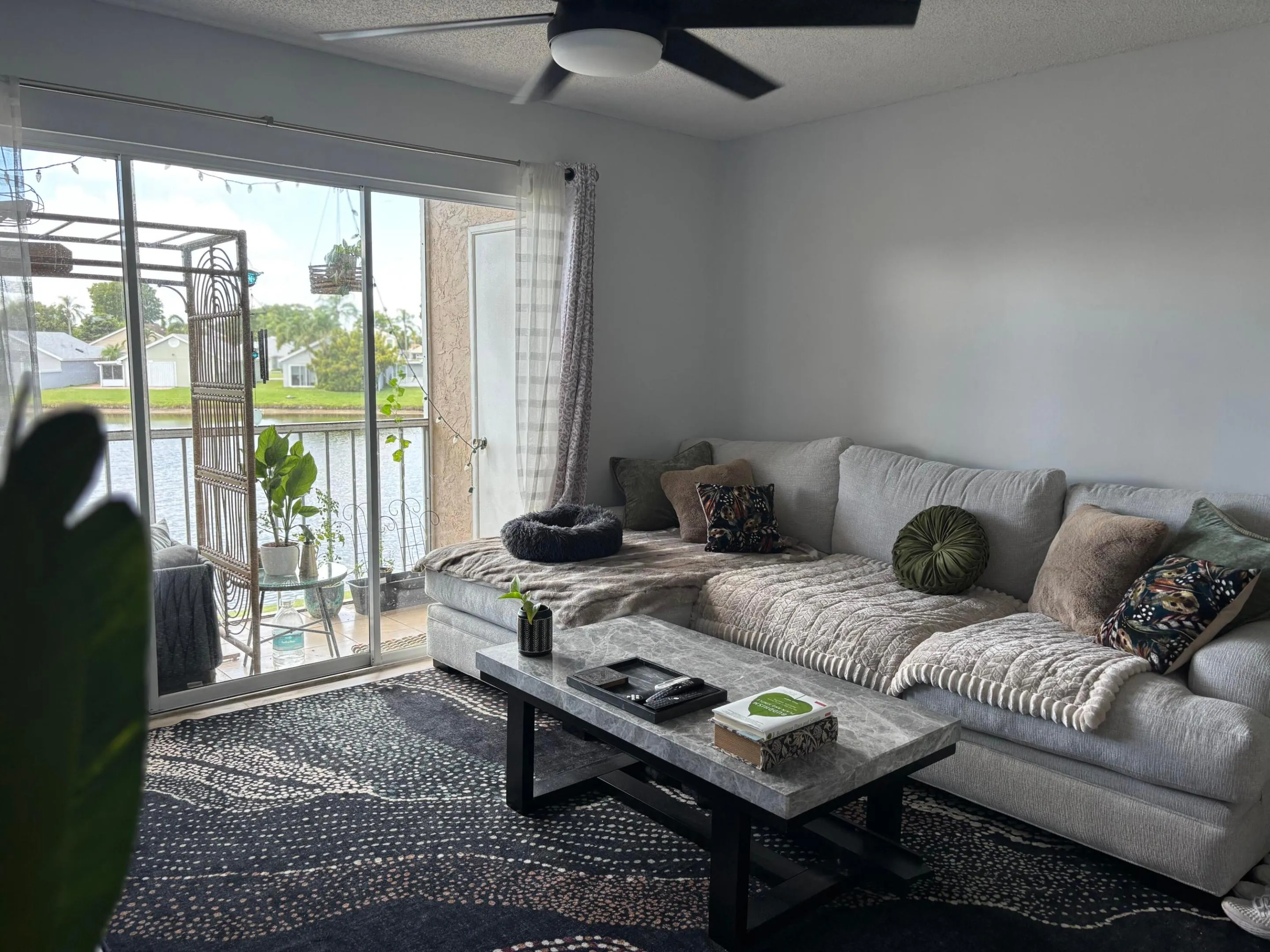 Living room view
