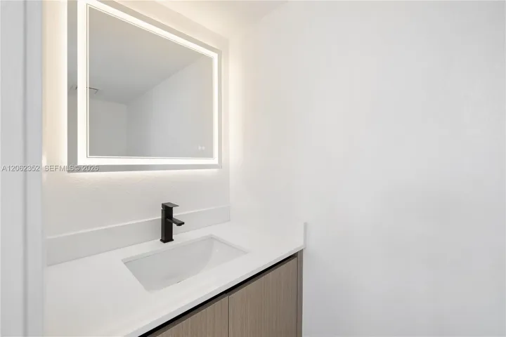 Downstairs half bath