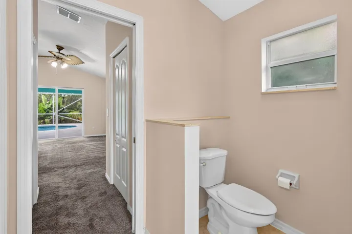 Primary Bathroom and Dual Walk-in Closets