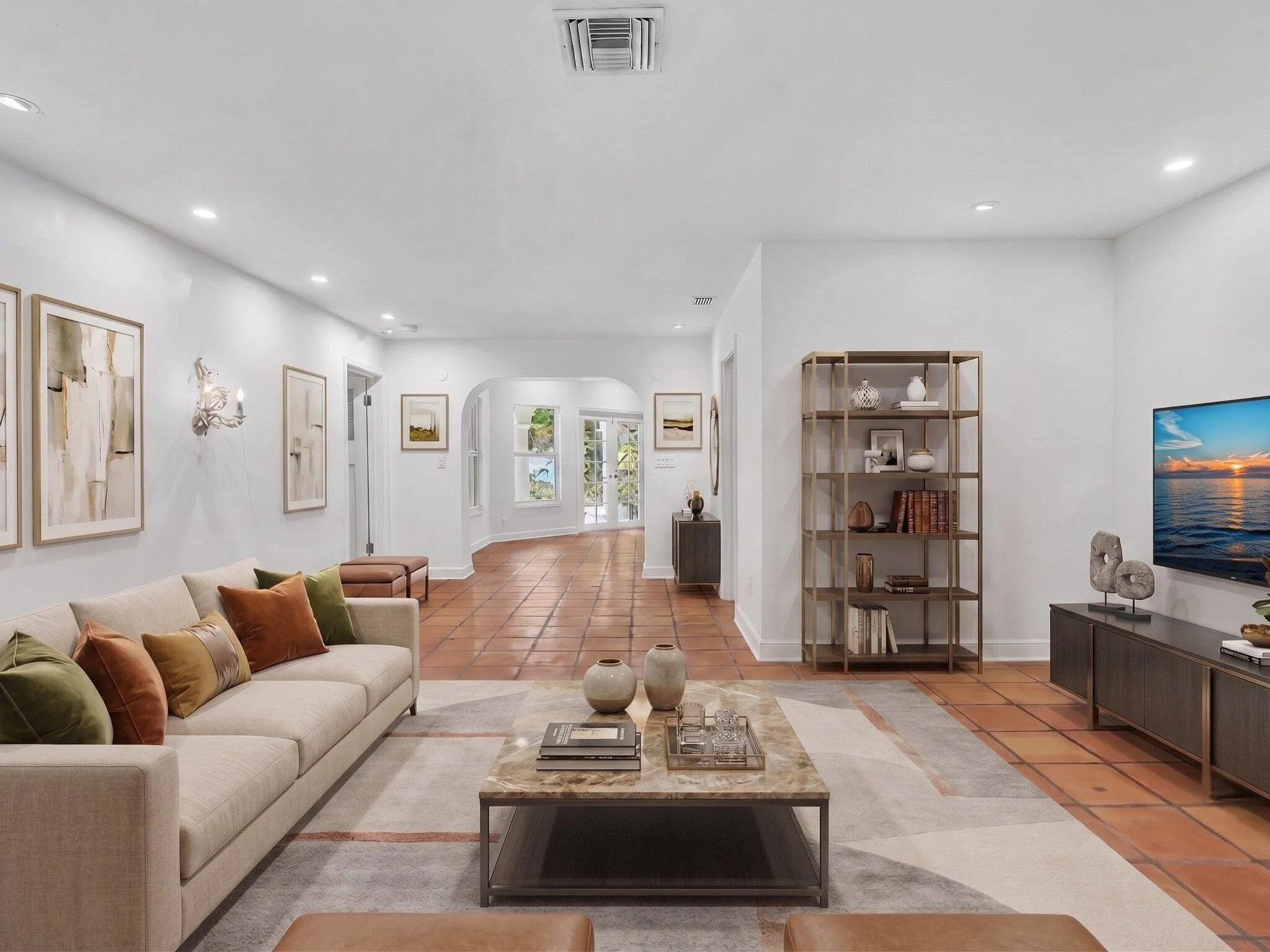 Living Room - Virtually Staged
