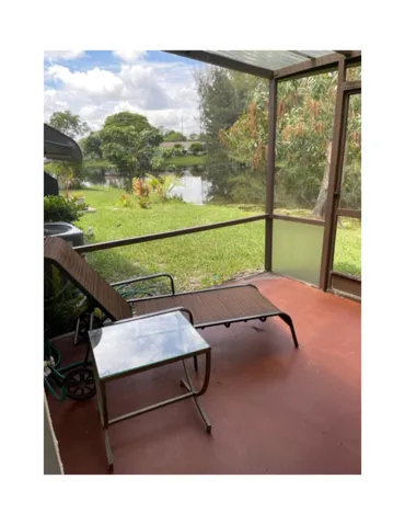 Rear patio w_canal view