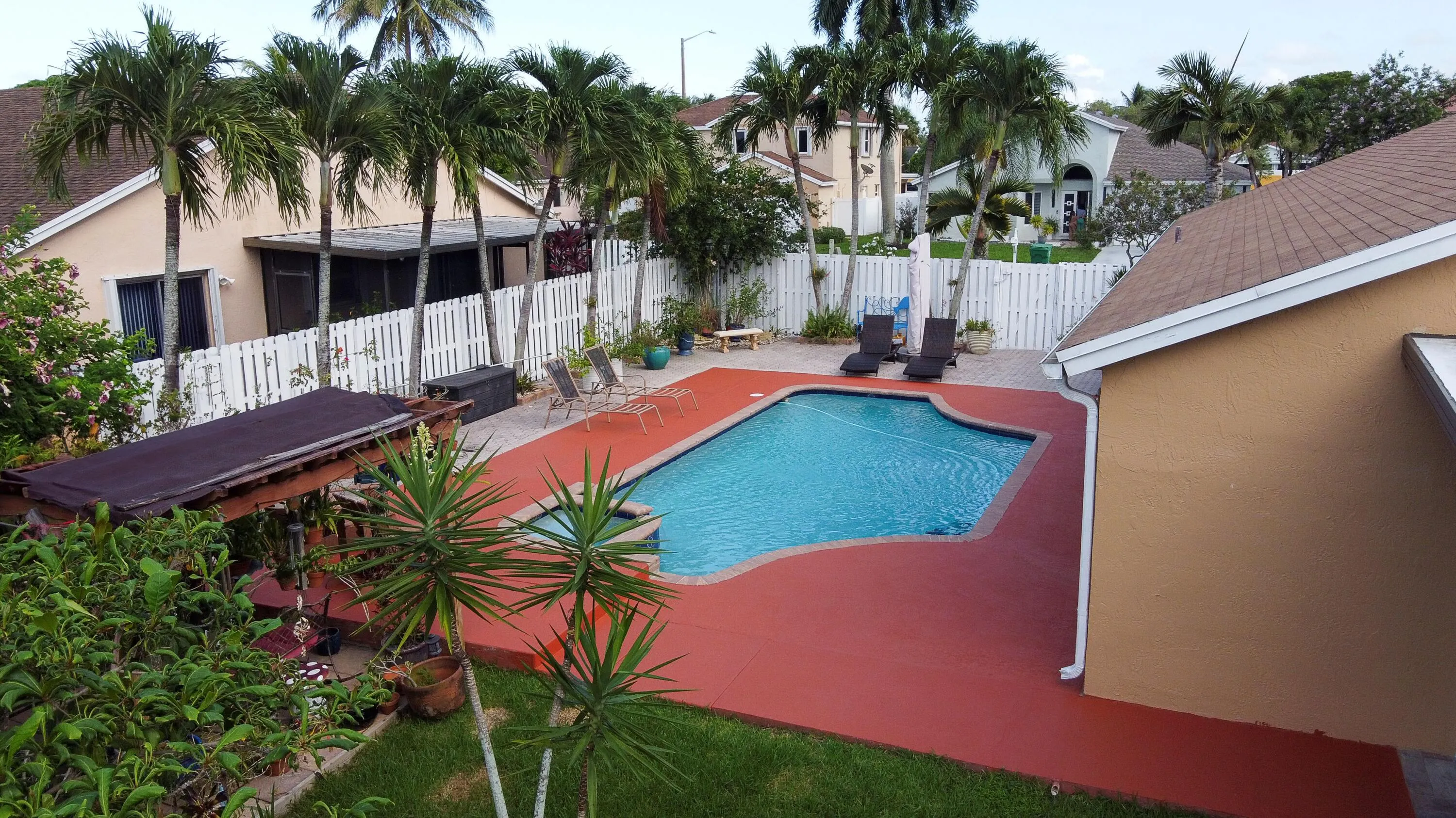 pool view