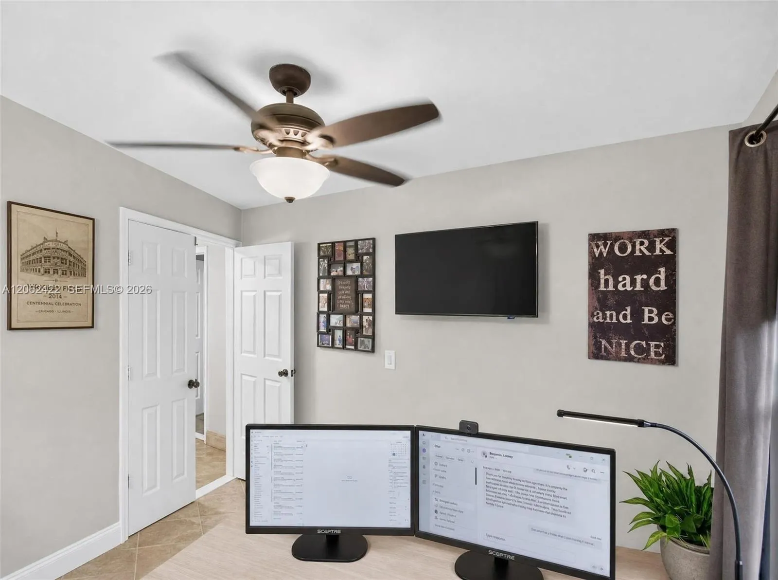 Third Bedroom currently used as office