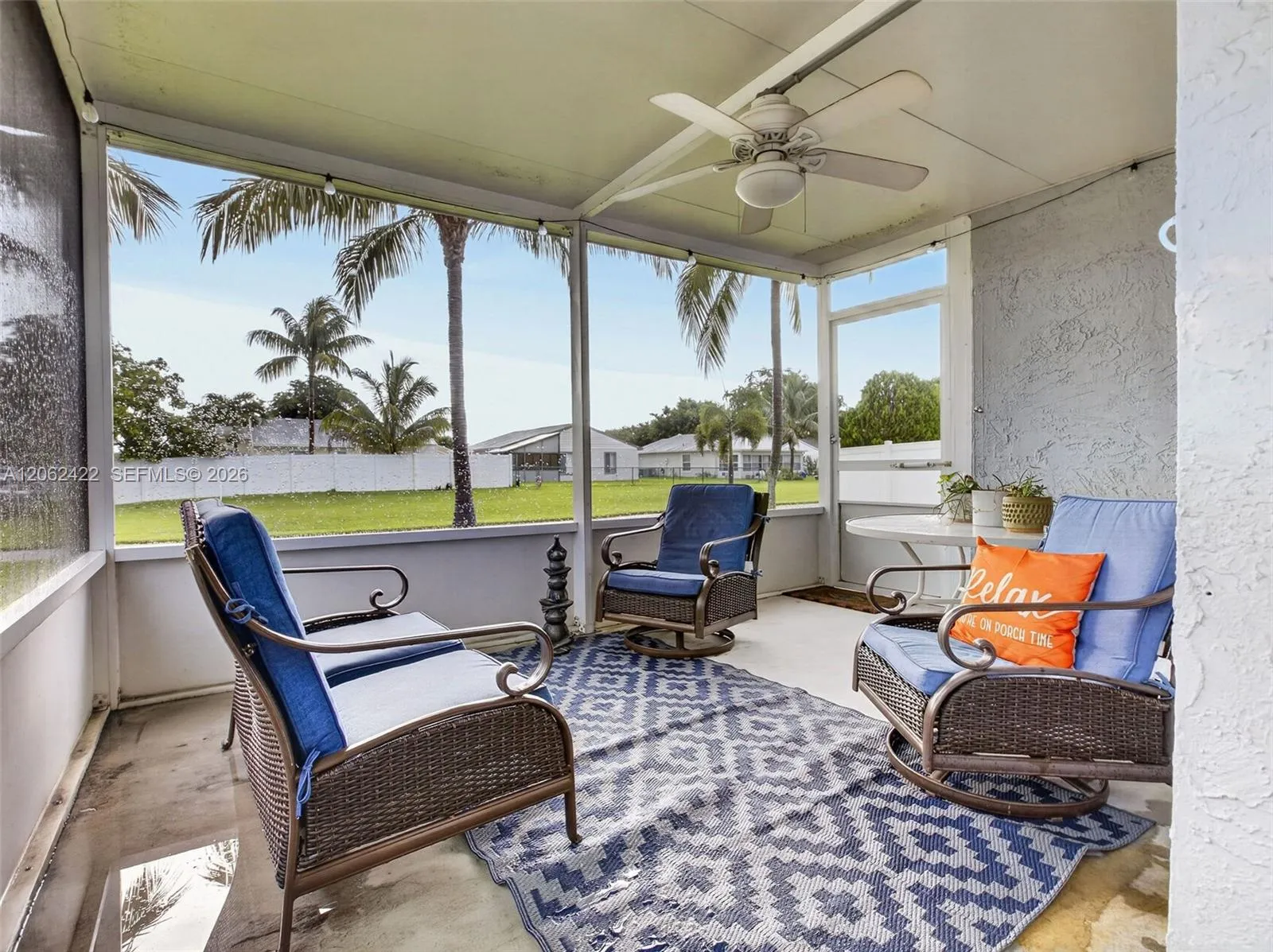 Covered Screened Patio
