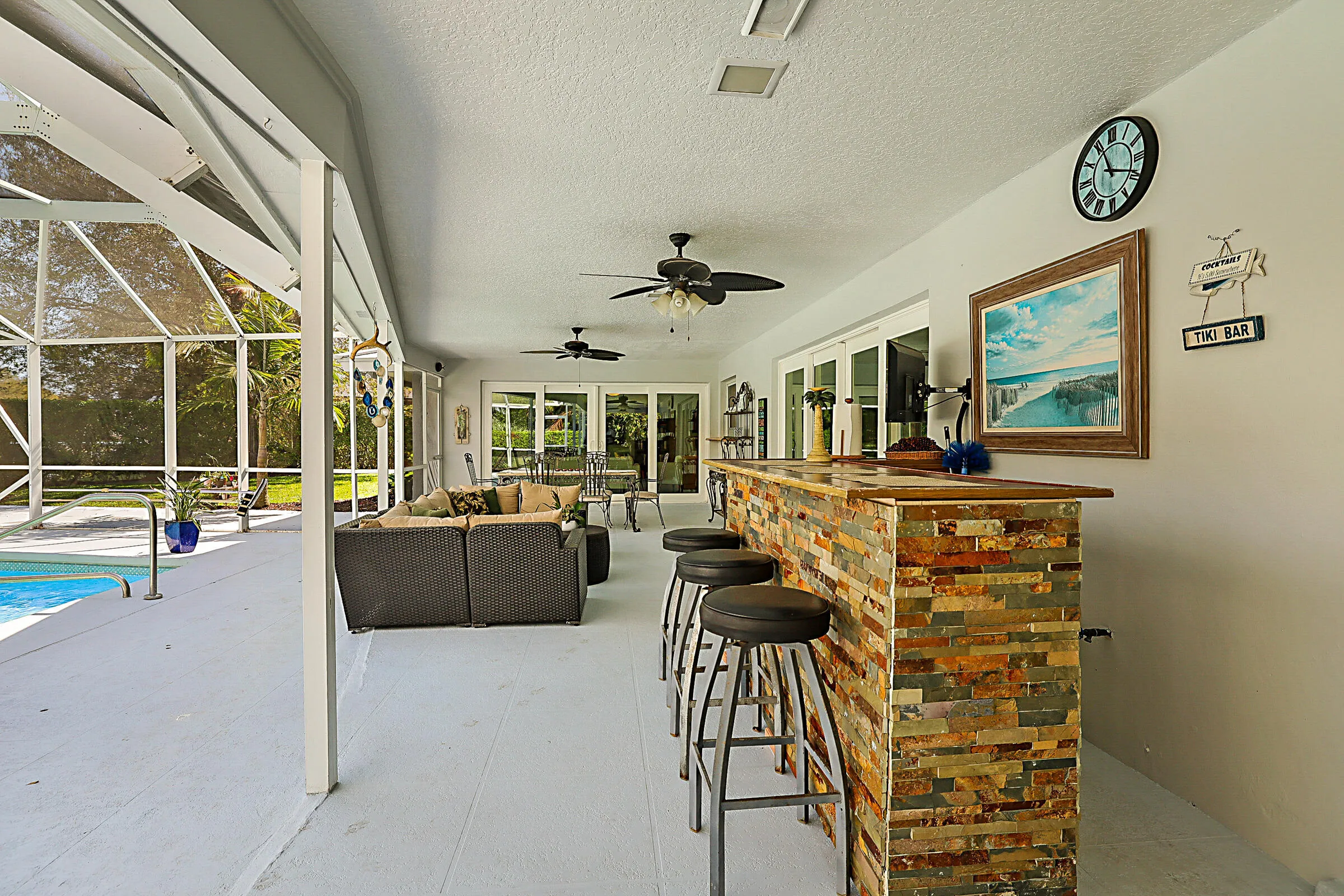 Large Covered Patio