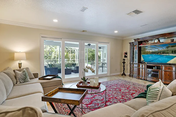 Living room view