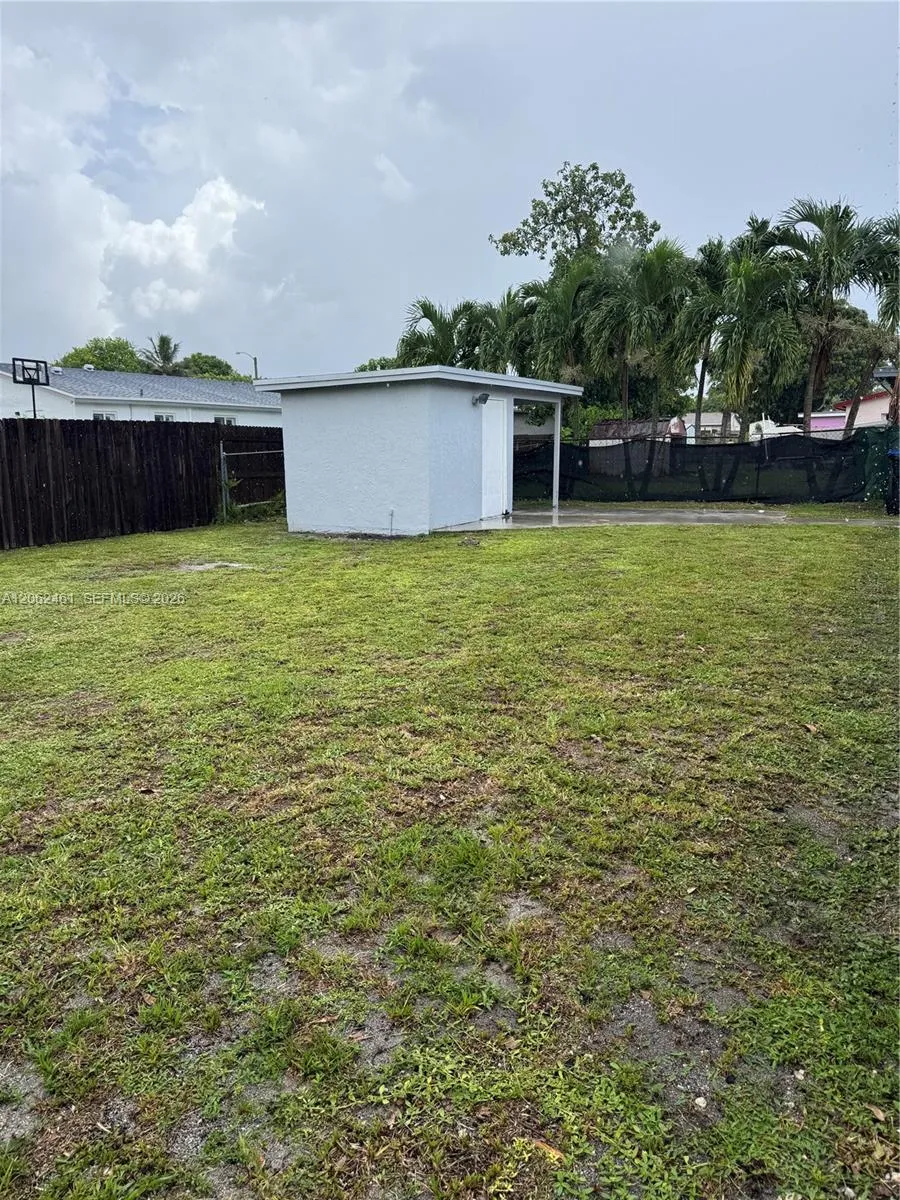 Back yard