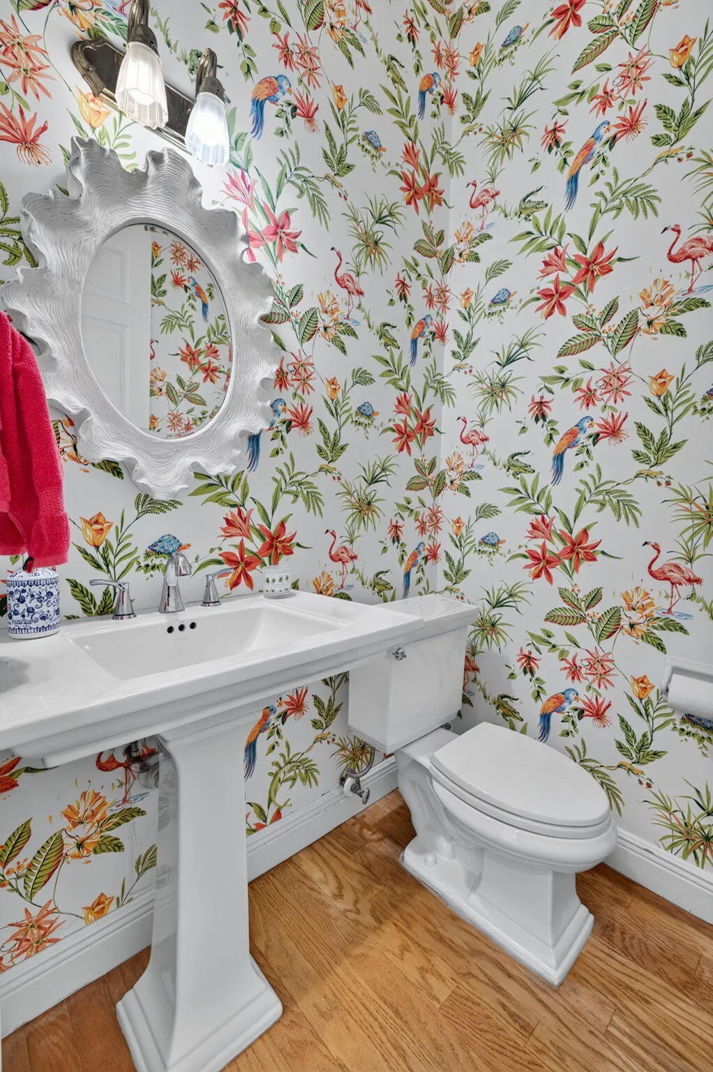 Half Bath on Second Level